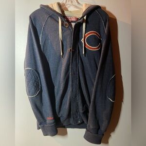 Vintage Mitchell & Ness Throwbacks NFL Chicago Bears Jacket